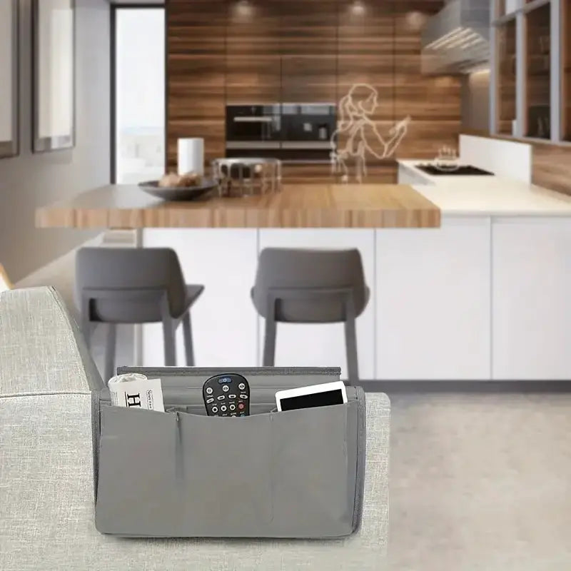 Habicare No-Slip Sofa Armrest Organizer with Storage Pockets No-Slip Sofa Armrest Organizer with Storage Pockets