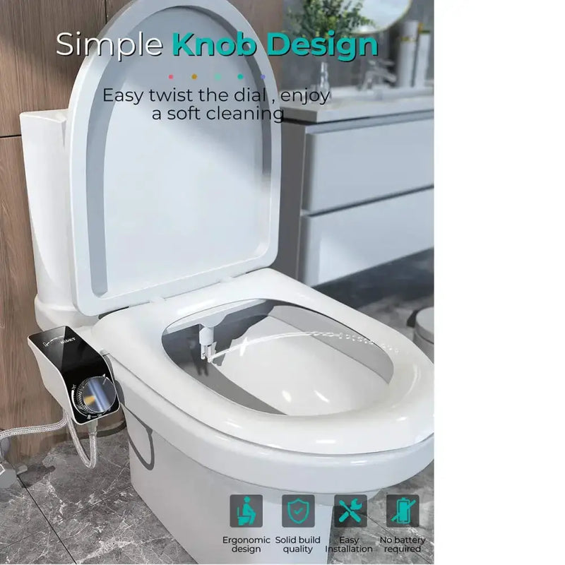 Non-Electric Dual Nozzle Toilet Seat Attachment (different types available) – view 5