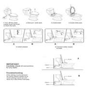 Non-Electric Dual Nozzle Toilet Seat Attachment (different types available) – view 12
