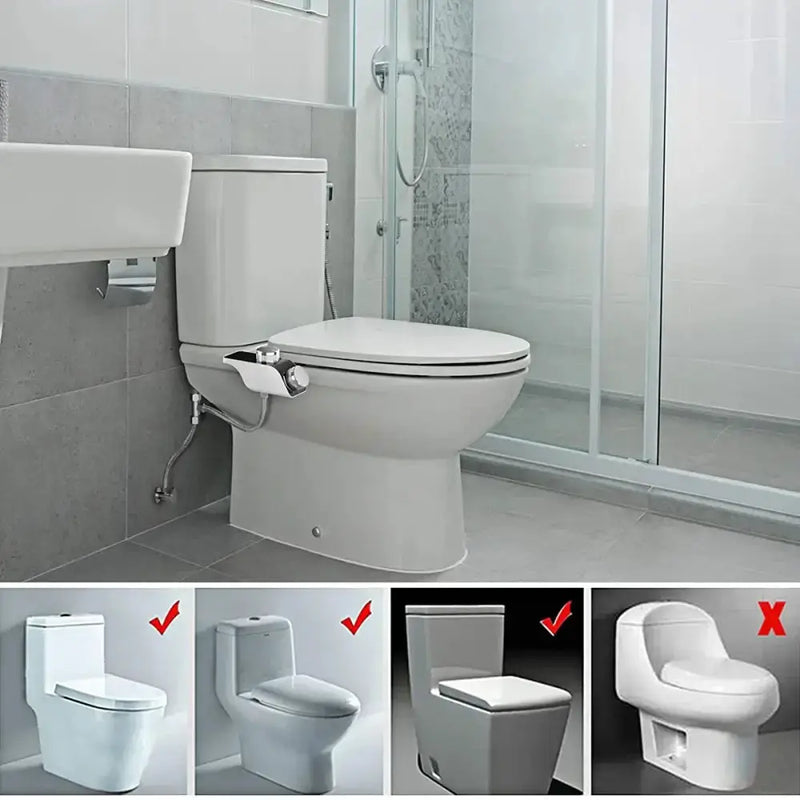 Non-Electric Dual Nozzle Toilet Seat Attachment (different types available) – view 11