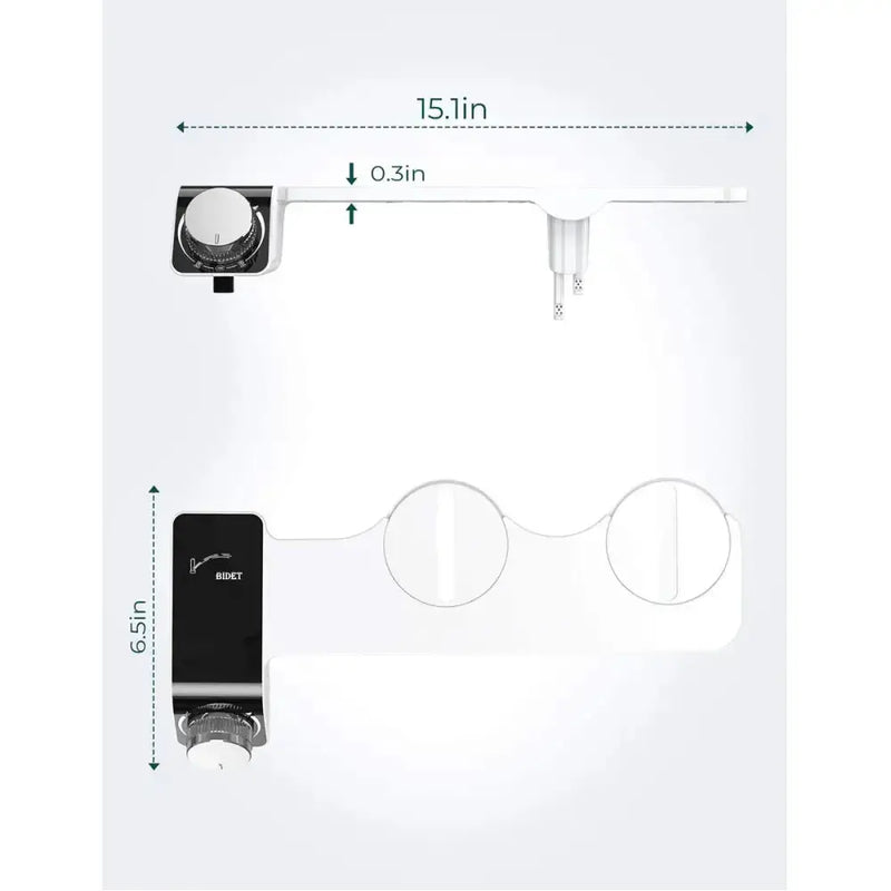 Non-Electric Dual Nozzle Toilet Seat Attachment (different types available) – view 6
