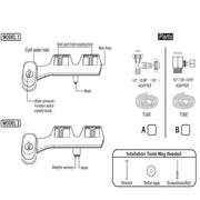 Non-Electric Dual Nozzle Toilet Seat Attachment (different types available) – view 13