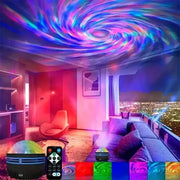 Habicare Northern Lights Starry Sky Projector LED Night Light with Remote Control Northern Lights Starry Sky Projector LED Night Light with Remote Control