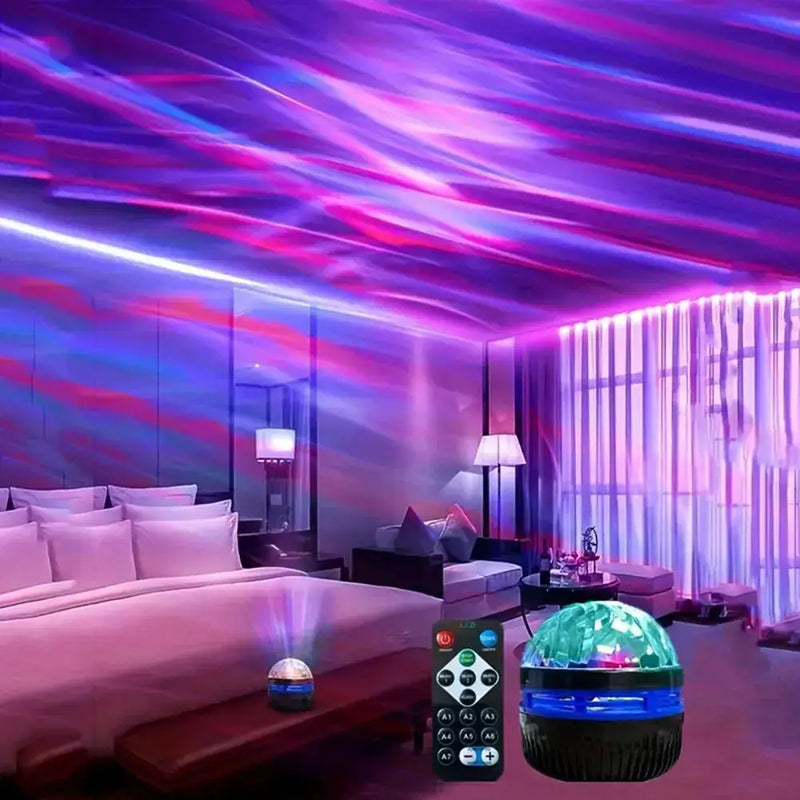 Habicare Northern Lights Starry Sky Projector LED Night Light with Remote Control Northern Lights Starry Sky Projector LED Night Light with Remote Control