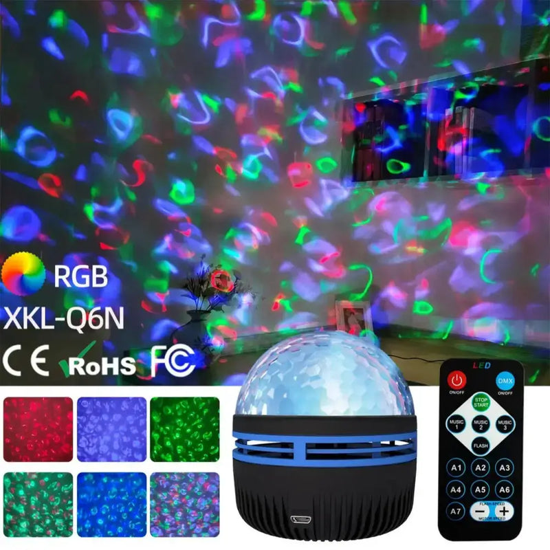 Habicare Northern Lights Starry Sky Projector LED Night Light with Remote Control Northern Lights Starry Sky Projector LED Night Light with Remote Control