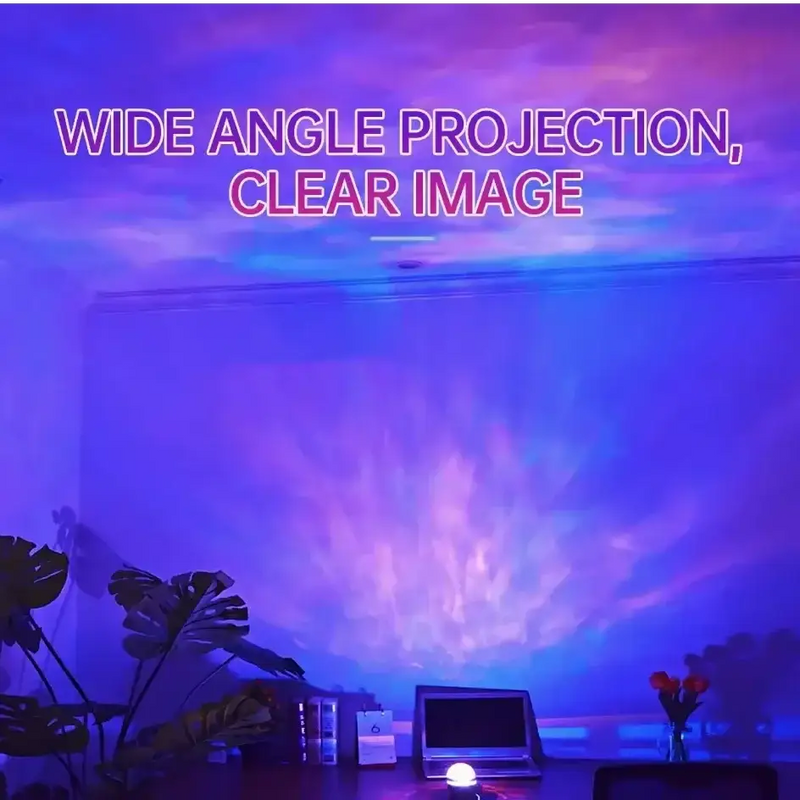 Habicare Northern Lights Starry Sky Projector LED Night Light with Remote Control Northern Lights Starry Sky Projector LED Night Light with Remote Control