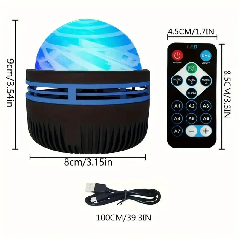 Habicare Northern Lights Starry Sky Projector LED Night Light with Remote Control Northern Lights Starry Sky Projector LED Night Light with Remote Control