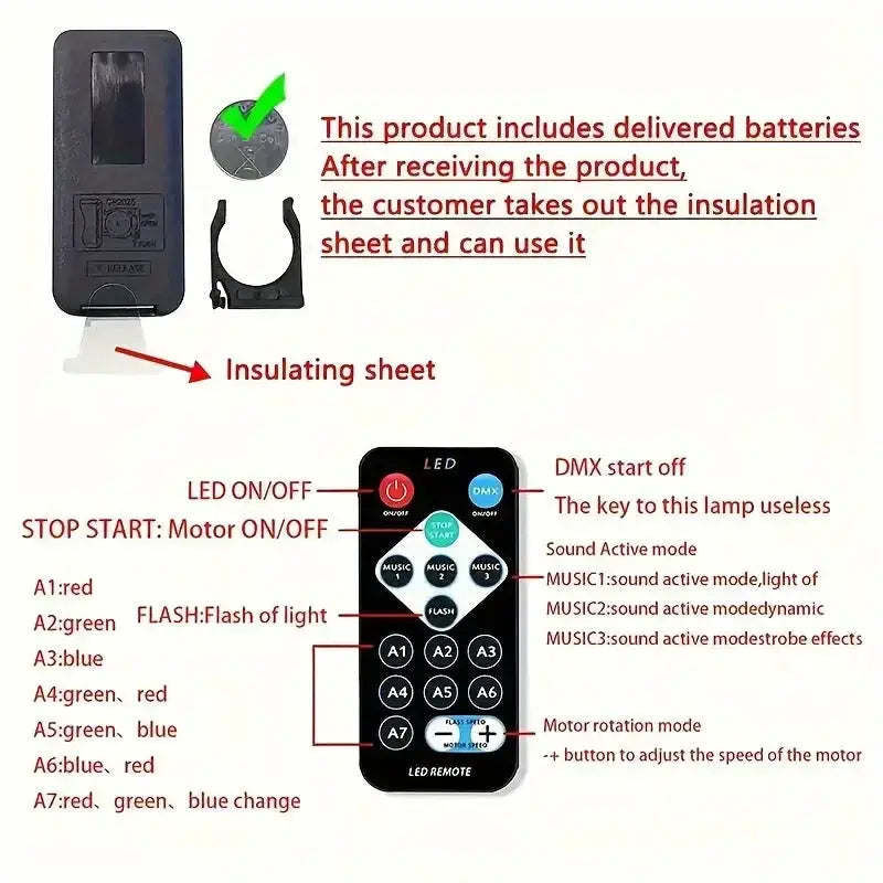 Habicare Northern Lights Starry Sky Projector LED Night Light with Remote Control Northern Lights Starry Sky Projector LED Night Light with Remote Control