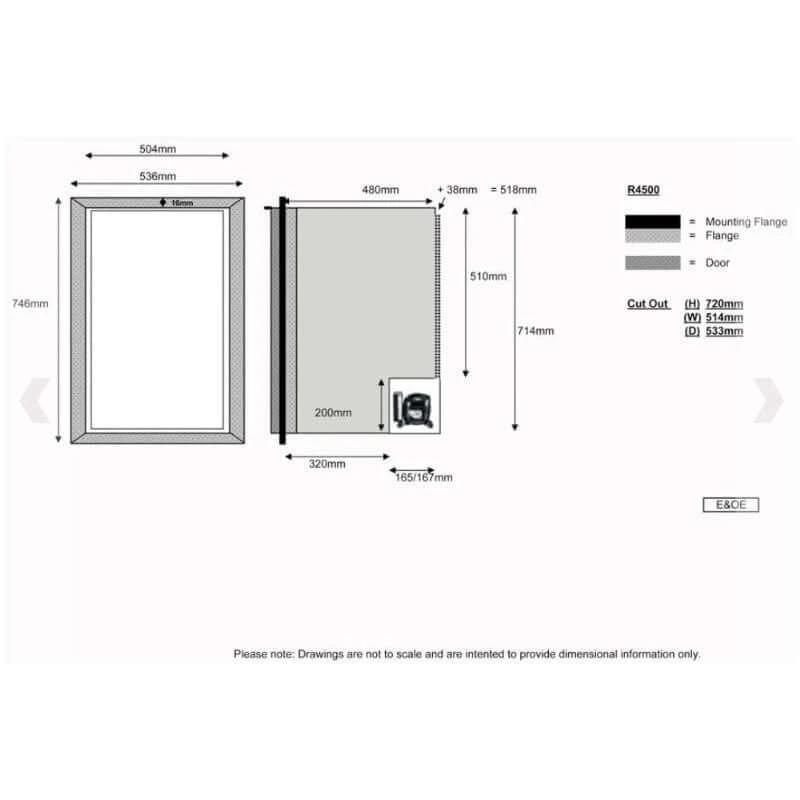 Novakool 122L Fridge Freezer Space Saver Off Grid Boat – view 2