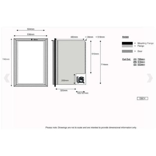 Novakool 122L Fridge Freezer Space Saver Off Grid Boat – view 2