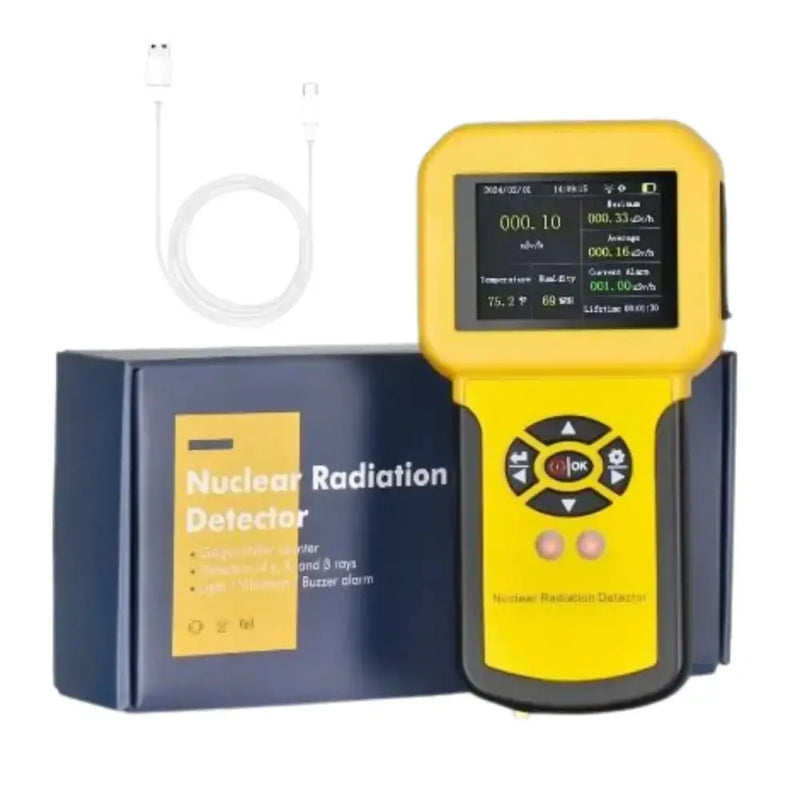 Habicare HBC Nuclear Radiation Detector Geiger Habicare Handheld Nuclear Radiation Detector