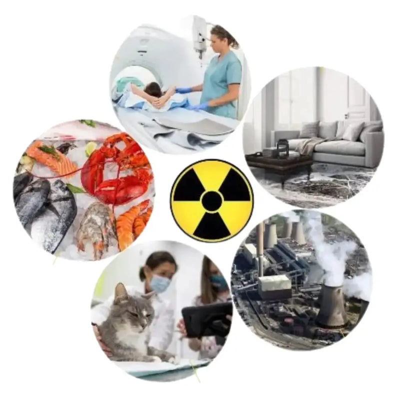 Habicare HBC Nuclear Radiation Detector Geiger Habicare Handheld Nuclear Radiation Detector