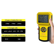 Habicare HBC Nuclear Radiation Detector Geiger Habicare Handheld Nuclear Radiation Detector