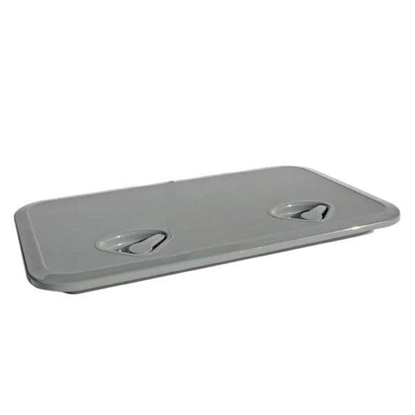 606mm x 353mm Large Grey Hatch Nuova Rade Marine Deck Hatch For Boats With 180 Degree Opening