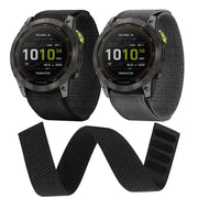 Nylon Hook & Loop Strap for the Garmin Instinct 2/2S (available in 2 colours) – view 1