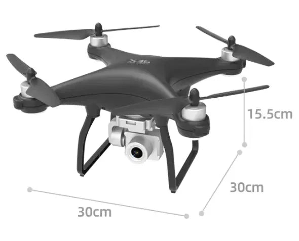 X35 4K Drone with Gimbal - 30-Min Flight Time & 1000m Range | Professional Drone – view 10
