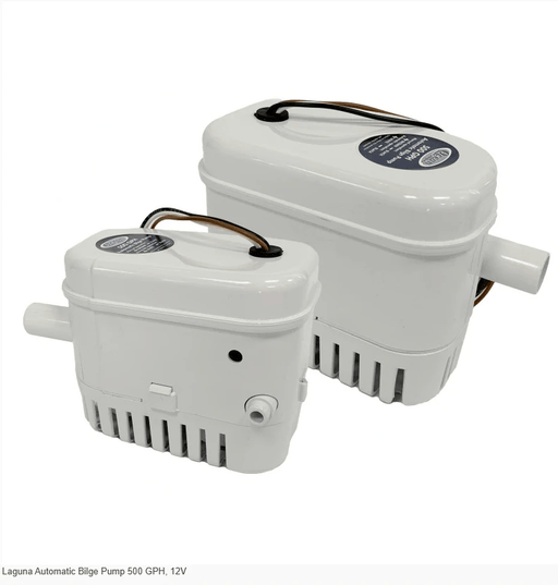 Laguna Automatic Bilge Pump 500 GPH 12V For Boats Self Contained Auto Drainage Built In Sensor – view 2