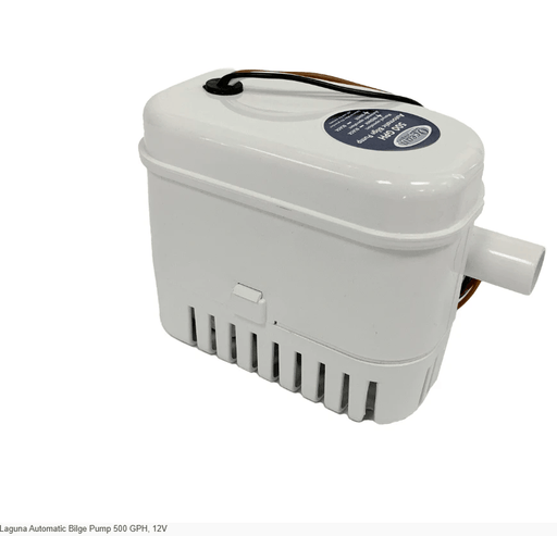 Laguna Automatic Bilge Pump 500 GPH 12V For Boats Self Contained Auto Drainage Built In Sensor – view 1