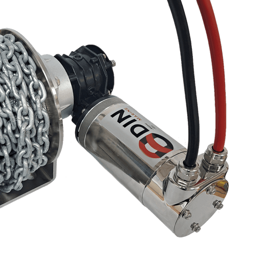 ODIN 900 Drum Winch Waterproof Marine Anchor Winch 12V 900W 1000 kg Pull Compact Stainless Steel For Boat Owners – view 3