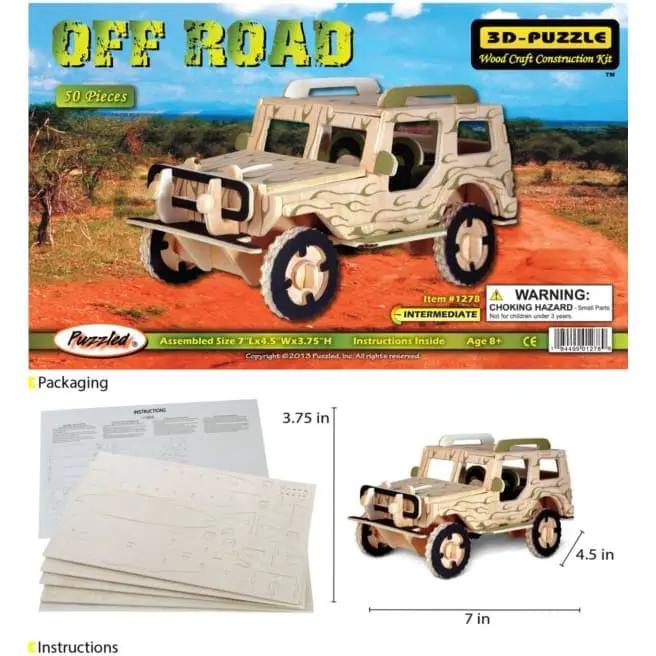 9eight5 3D Puzzle Off Road (illuminated) Off Road (illuminated)