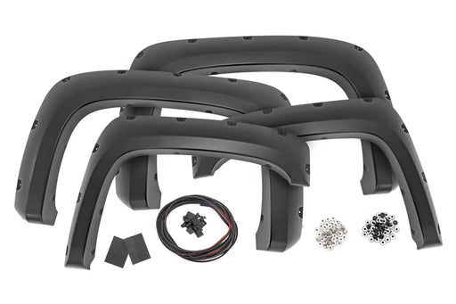 Pocket Fender Flares 6'7" & 8' Bed Chevy Silverado 1500/2500HD/3500HD (07-14)