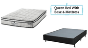 BroDeals Bedroom Furniture Sets Super King Bed With Base & Mattress Super King Bed With Base & Mattress