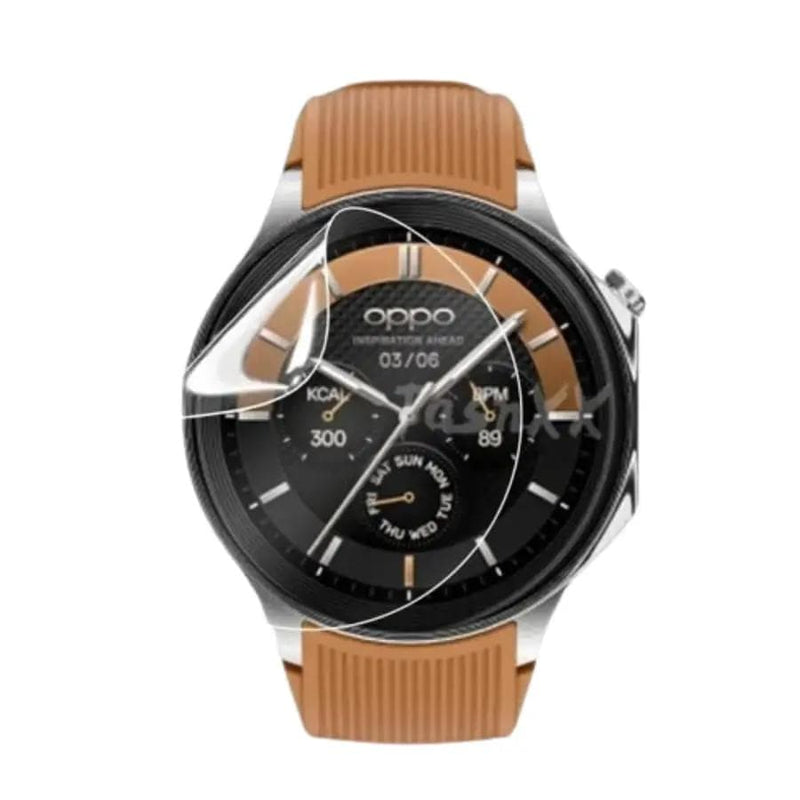 Hydrogel Screen Protector for Oppo Watch X (Pack of 6)