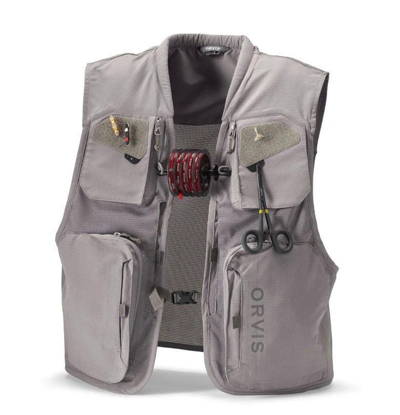 Orvis Clearwater Fly Fishing Vest Lightweight Eight Pocket Organization For Anglers
