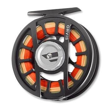 Orvis Hydros II Fly Reel 3-5 Black for Freshwater Anglers, Sealed Carbon-Stainless Drag, Fast Line Retrieval