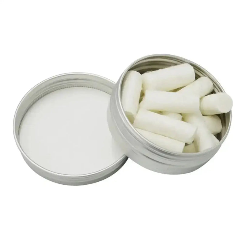 Habicare SS Wax Braided Paraffin Swabs Habicare Wax Braided Paraffin Fire Starters with Tin