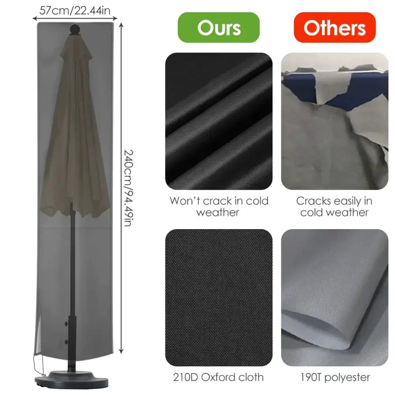Habicare SS Outdoor Umbrella Cover Outdoor Umbrella Cover