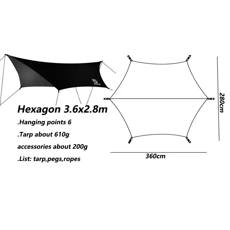 Habicare Outdoor UV resistant Tarp Outdoor UV resistant Tarp