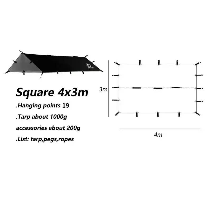 Habicare Outdoor UV resistant Tarp Outdoor UV resistant Tarp
