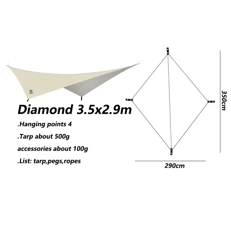 Habicare Outdoor UV resistant Tarp Outdoor UV resistant Tarp