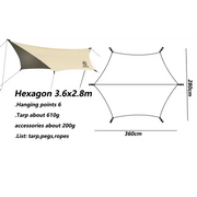 Habicare Outdoor UV resistant Tarp Outdoor UV resistant Tarp