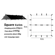 Habicare Outdoor UV resistant Tarp Outdoor UV resistant Tarp