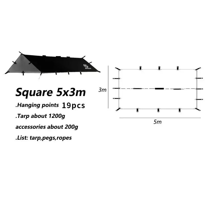 Habicare Outdoor UV resistant Tarp Outdoor UV resistant Tarp