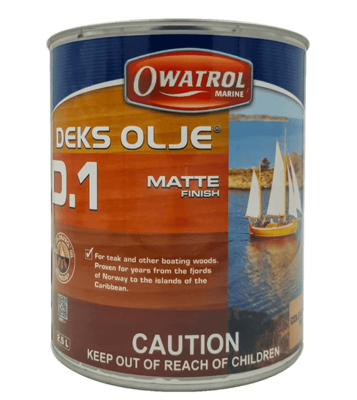 Saturating Wood Oil For Timber By Owatrol Deks Olje 2.5L Marine Grade No Sanding Needed