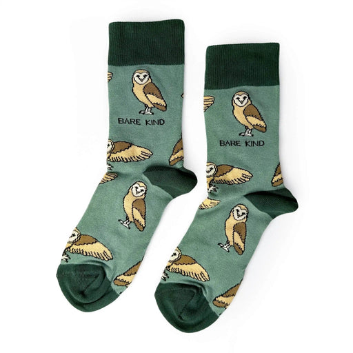 Barekind NZ Socks Save the Barn Owls Bamboo Socks Save the Barn Owls Bamboo Socks