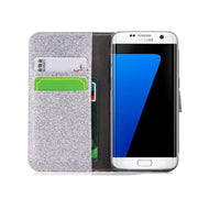 salelink.co.nz Unbranded Samsung S6 Edge Case Samsung Galaxy S6 Edge Leather Wallet Case Kickstand
