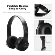 9eight5 Phone/Tablet Accessories P47 Wireless Headphones with Mic P47 Wireless Headphones with Mic