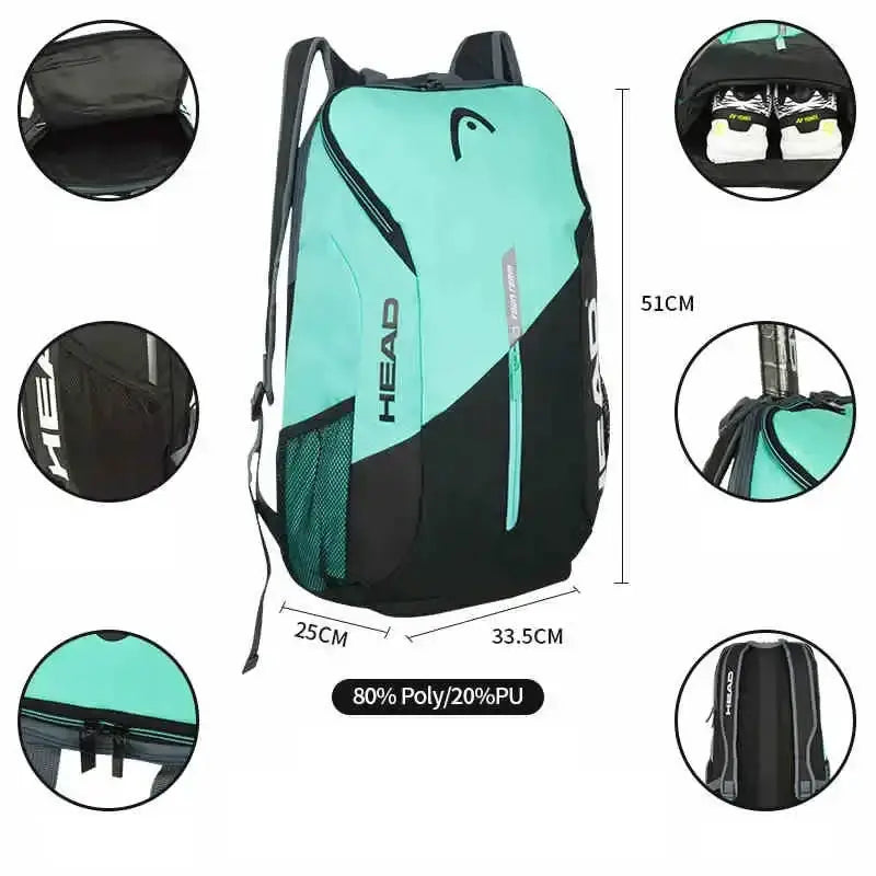 Padel Racket / Tennis Racket Backpack (5 colours available) – view 3