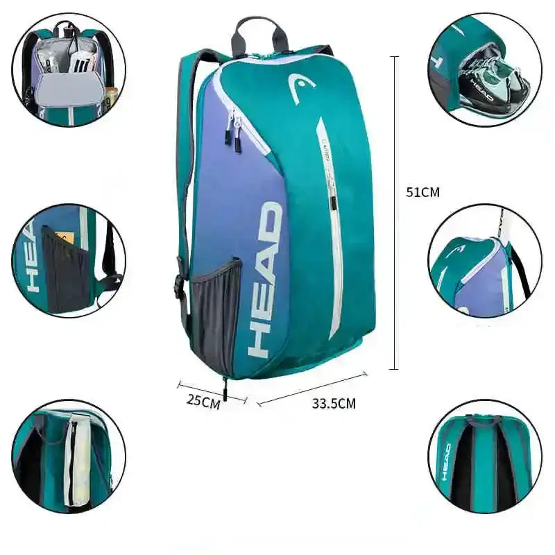 Padel Racket / Tennis Racket Backpack (5 colours available) – view 2