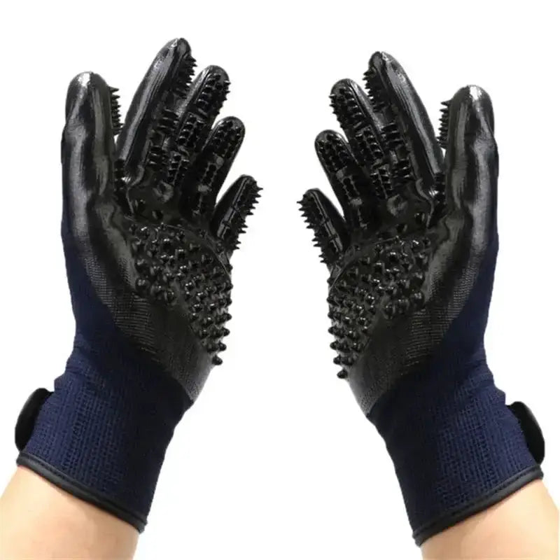 Habicare SS Pair of Pet Bath Gloves Pair of Pet Bath Gloves