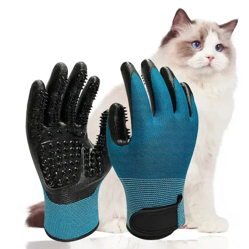 Habicare SS Pair of Pet Bath Gloves Pair of Pet Bath Gloves