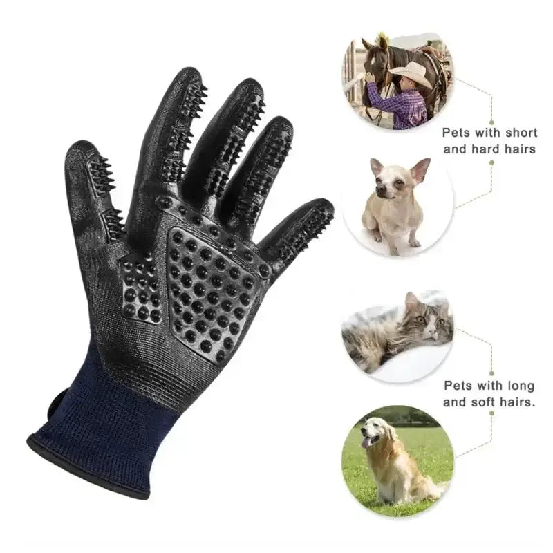 Habicare SS Pair of Pet Bath Gloves Pair of Pet Bath Gloves