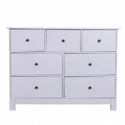 sue-e furniture Low boys 'Pamela' Chest of 7 White Drawers 'Pamela' Chest of 7 White Drawers