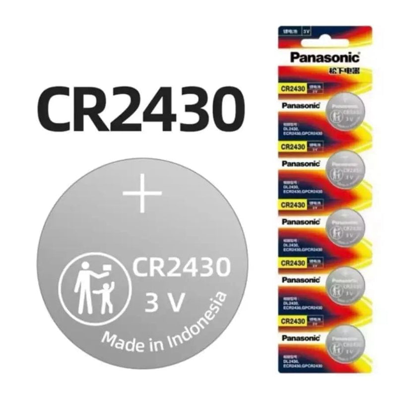 That Watch Shop Batteries Panasonic CR2430 Watch Batteries (5 Pack) Panasonic CR2430 Watch Batteries (5 Pack)