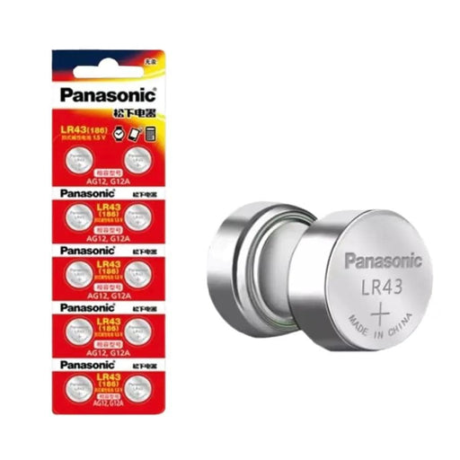 That Watch Shop Batteries Panasonic LR43 / 186 Watch Batteries (10 Pack) Panasonic LR43 / 186 Watch Batteries (10 Pack)