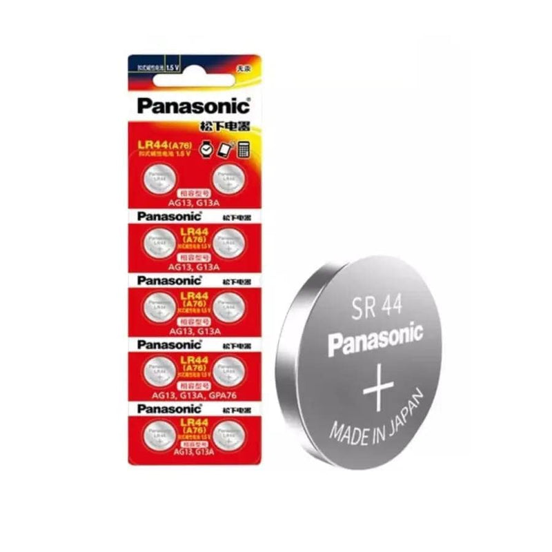 That Watch Shop Batteries Panasonic LR44 / A76 Watch Batteries (10 Pack) Panasonic LR44 / A76 Watch Batteries (10 Pack)